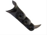 Autometer 01-06 Chevy Duramax Black Triple A-Pillar w/ Speaker Gauge Kit thumbnail 4