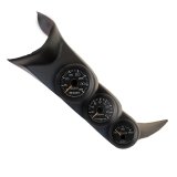 Autometer 01-06 Chevy Duramax Black Triple A-Pillar w/ Speaker Gauge Kit thumbnail 6