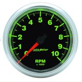 Autometer GS 3-3/8in 10000 RPM In-Dash Tachometer Gauge thumbnail 1