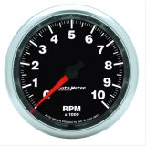 Autometer GS 3-3/8in 10000 RPM In-Dash Tachometer Gauge thumbnail 2