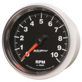 Autometer GS 3-3/8in 10000 RPM In-Dash Tachometer Gauge thumbnail 3