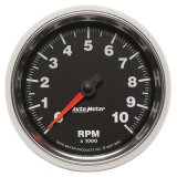 Autometer GS 3-3/8in 10000 RPM In-Dash Tachometer Gauge thumbnail 9
