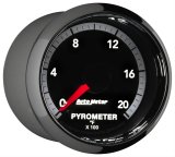 Autometer Gen4 Dodge Factory Match 52.4mm Full Sweep Electronic 0-2000 Deg F EGT/Pyrometer Gauge thumbnail 3