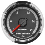 Autometer Gen4 Dodge Factory Match 52.4mm Full Sweep Electronic 0-2000 Deg F EGT/Pyrometer Gauge thumbnail 7