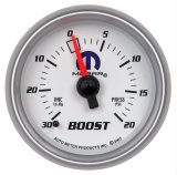 Autometer Mopar 52mm Mechanical 30 In Hg-Vac/20 PSI Vacuum/Boost Gauge thumbnail 4