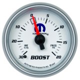 Autometer Mopar 52mm Mechanical 30 In Hg-Vac/20 PSI Vacuum/Boost Gauge thumbnail 8