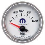 Autometer Mopar 52mm Short Sweep Electronic 0-100 PSI Oil Pressure Gauge thumbnail 4