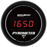 Autometer Z Series 52mm 0-2000 Deg F Digital EGT/Pyrometer Gauge thumbnail 1