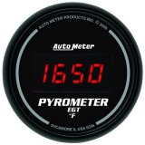 Autometer Z Series 52mm 0-2000 Deg F Digital EGT/Pyrometer Gauge thumbnail 3