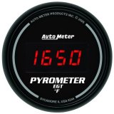 Autometer Z Series 52mm 0-2000 Deg F Digital EGT/Pyrometer Gauge thumbnail 4