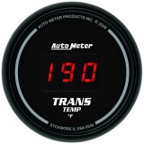 Autometer Z Series 52mm Black Digital 0-300 Deg F Transmission Temperature Gauge thumbnail 2