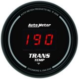 Autometer Z Series 52mm Black Digital 0-300 Deg F Transmission Temperature Gauge thumbnail 4