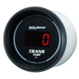 Autometer Z Series 52mm Black Digital 0-300 Deg F Transmission Temperature Gauge thumbnail 6