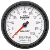 Autometer Phantom II 3-3/8in 10000 RPM In-Dash Tachometer thumbnail 1