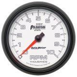 Autometer Phantom II 3-3/8in 10000 RPM In-Dash Tachometer thumbnail 5