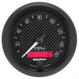 Autometer GT Series 3-3/8in In Dash 0-160 MPH Electronic Programmable Speedometer thumbnail 1