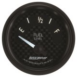 Autometer GT Series 52mm Short Sweep Electronic 0-90 ohms Fuel Level (For most 65-97 GM) thumbnail 9