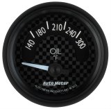 Autometer GT Series 52mm Short Sweep Electronic 140-300 Deg F Oil Temperature thumbnail 1
