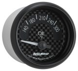 Autometer GT Series 52mm Short Sweep Electronic 140-300 Deg F Oil Temperature thumbnail 3