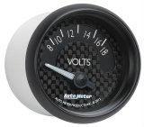 Autometer GT Series 52mm Short Sweep Electronic 8-18 Volts Voltmeter thumbnail 4