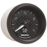 Autometer GT Series 52mm Full Sweep Electronic 0-280 ohm Fuel Level Programmable Empty-Full Range thumbnail 9