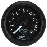 Autometer GT Series 52mm Full Sweep Electronic 0-1600 Deg F EGT/Pyrometer Gauge thumbnail 2