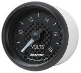 Autometer GT Series 52mm Full Sweep Electronic 8-18 Volts Voltmeter thumbnail 3