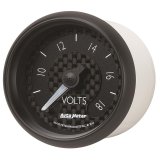 Autometer GT Series 52mm Full Sweep Electronic 8-18 Volts Voltmeter thumbnail 7