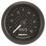 Autometer GT Series 52mm Full Sweep Electronic 8-18 Volts Voltmeter thumbnail 9
