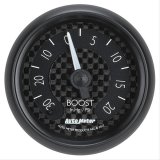 Autometer GT Series 52mm Mechanical 30 In Hg/20 psi Vacuum/Boost Gauge thumbnail 4