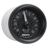 Autometer GT Series 52mm Mechanical 30 In Hg/20 psi Vacuum/Boost Gauge thumbnail 6