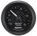 Autometer GT Series 52mm Mechanical 30 In Hg/30 psi Vacuum/Boost Gauge thumbnail 2