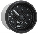 Autometer GT Series 52mm Mechanical 30 In Hg/30 psi Vacuum/Boost Gauge thumbnail 4