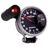 Autometer Sport-Comp II 5 inch 0-10000 RPM Pedestal Mount Tachometer Shift-Lite thumbnail 7