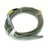 Autometer 3/16 inch Stainless Steel Racing Probe with 10 Foot Wire thumbnail 3
