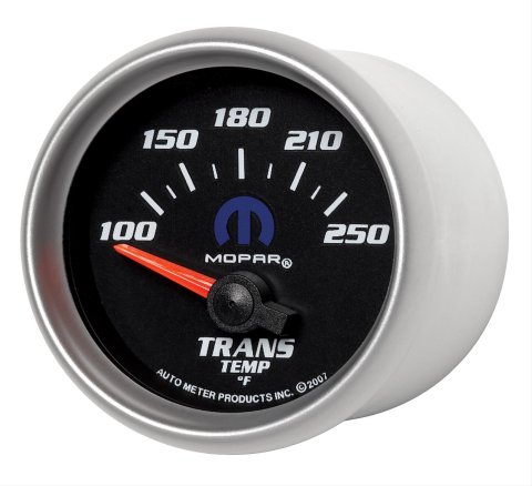 Autometer Mopar 52.4mm SSE 100-250 Degree F Transmission Temperature Gauge