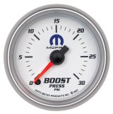 Autometer Mopar 52.4mm FSE 0-30 PSI Boost Gauge thumbnail 3