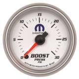 Autometer Mopar 52.4mm FSE 0-30 PSI Boost Gauge thumbnail 6