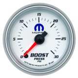Autometer Mopar 52.4mm FSE 0-30 PSI Boost Gauge thumbnail 7