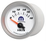 Autometer Mopar 52.4mm SSE 8-18 Volts Voltmeter Gauge thumbnail 2