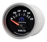 Autometer Mopar 52.4mm SSE 8-18 Volts Voltmeter Gauge thumbnail 1