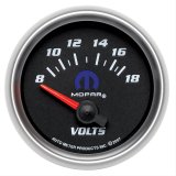 Autometer Mopar 52.4mm SSE 8-18 Volts Voltmeter Gauge thumbnail 4