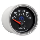 Autometer Mopar 52.4mm SSE 8-18 Volts Voltmeter Gauge thumbnail 5