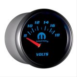 Autometer Mopar 52.4mm SSE 8-18 Volts Voltmeter Gauge thumbnail 6