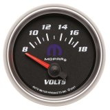 Autometer Mopar 52.4mm SSE 8-18 Volts Voltmeter Gauge thumbnail 9