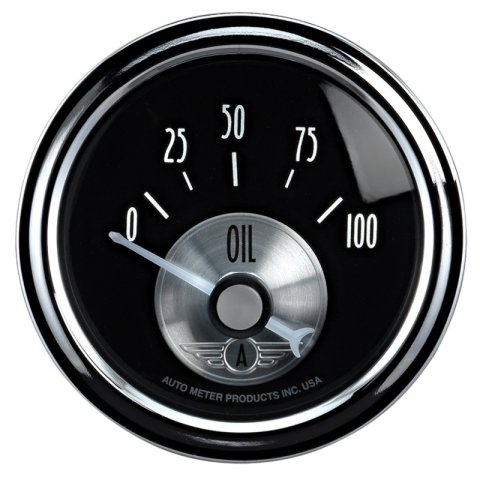Autometer Prestige Series 52mm 0-100 PSI Short Sweep Electronic Oil Pressure Gauge thumbnail 3