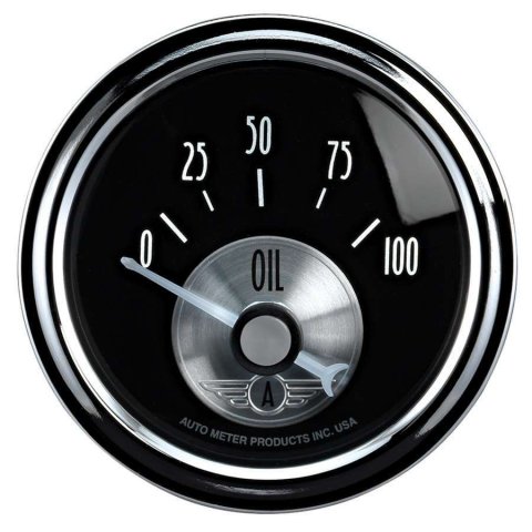 Autometer Prestige Series 52mm 0-100 PSI Short Sweep Electronic Oil Pressure Gauge thumbnail 8