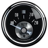 Autometer Prestige Series 52mm 100-250 Deg F Short Sweep Electronic Water Temperature Gauge thumbnail 2