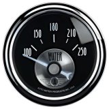 Autometer Prestige Series 52mm 100-250 Deg F Short Sweep Electronic Water Temperature Gauge thumbnail 8