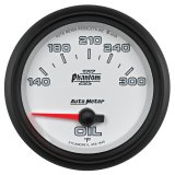 Autometer Phantom II 2 5/8in 140-300 Degree F Short Sweep Electronic Oil Temperature Gauge thumbnail 9